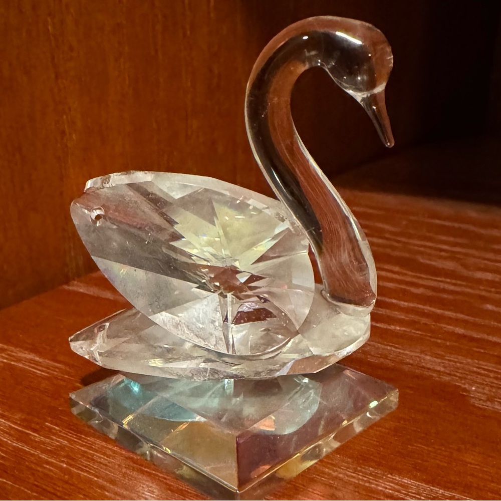 Vintage Blown Glass Swan - Picture 4 of 6